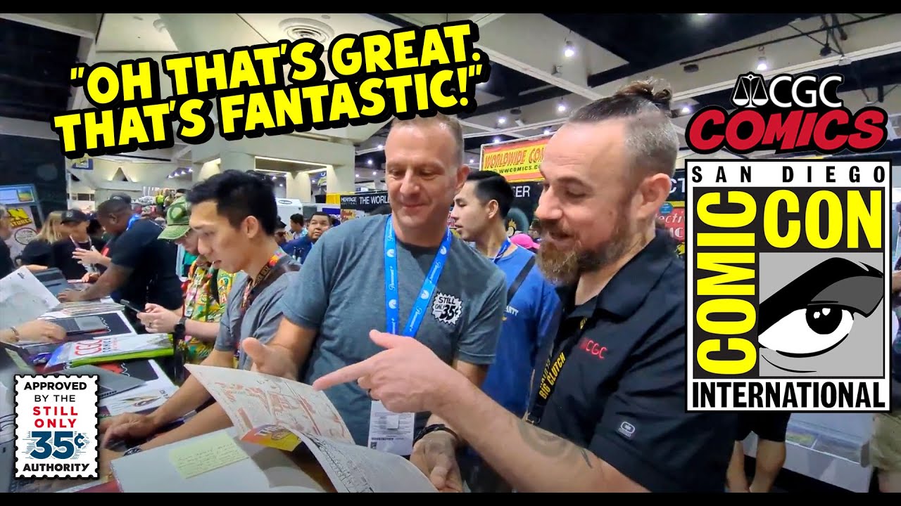 Revealed! Grading a unique comic book with CGC at San Diego Comic Con