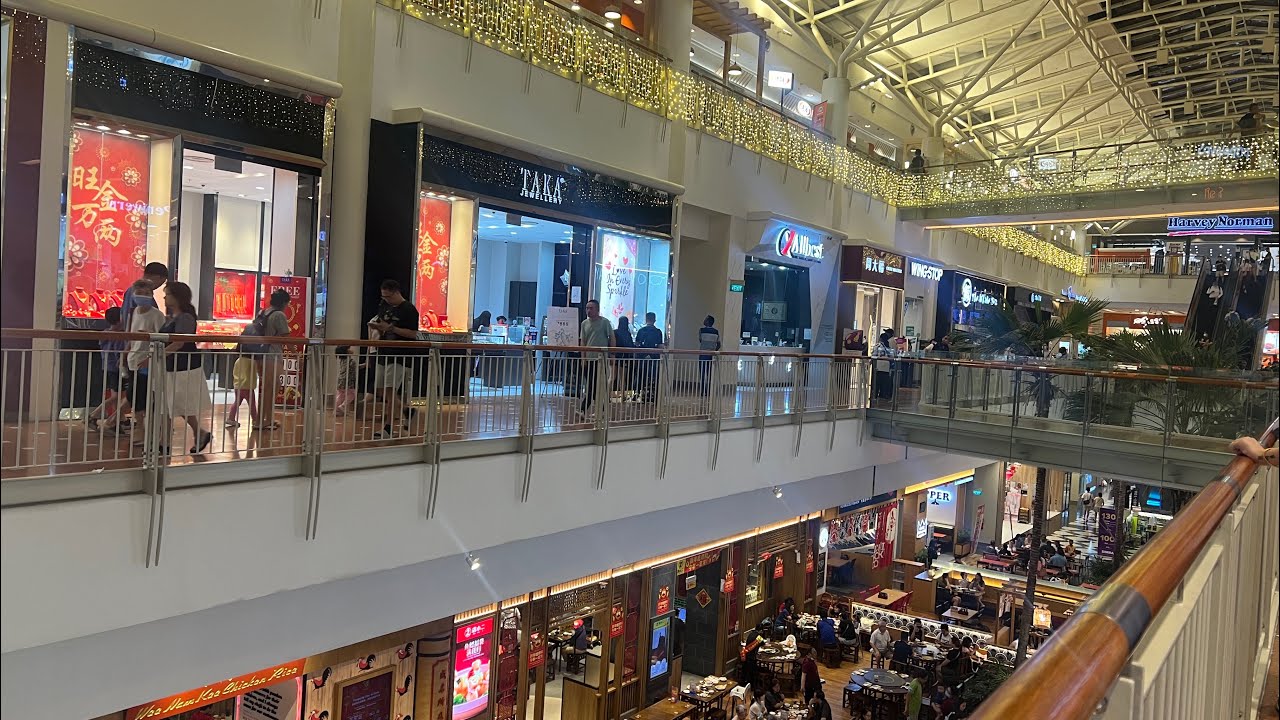 EXPLORING JURONG POINT SHOPPING MALL ON WEEKEND WITH MY NEW DJI POCKET 3|DJI POCKET 3|
