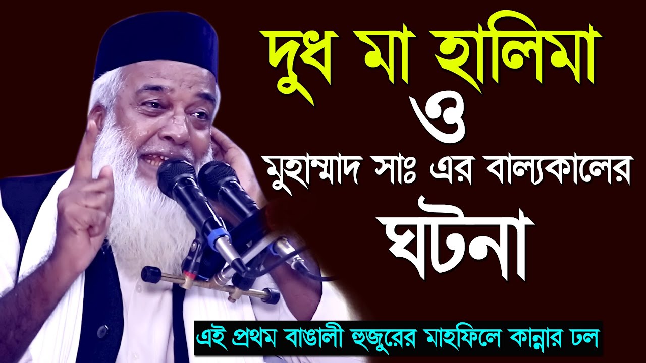 দুধ মা হালিমা ও মুহাম্মাদ সাঃ এর লালন পালনের বিশেষ ঘটনা । মাওঃ হাফেজ মোখলেছুর রহমান বাঙালী ।Waz 2020