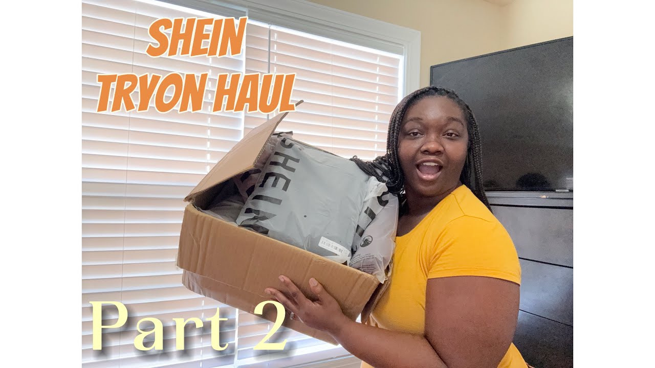 SHEIN Tryon Haul Mid-size/ Plus size 💜 Part 2