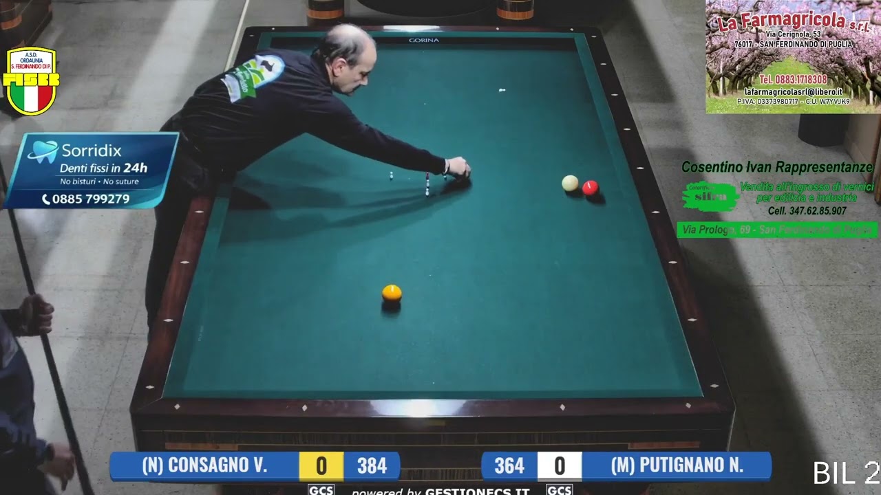 CONSAGNO V. - PUTIGNANO N. - 2° TROFEO FERDINANDO RE - SEMIFINALE DI GIRONE