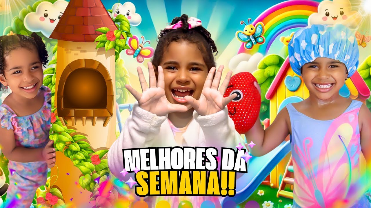 MELHORES V&Iacute;DEOS DA SEMANA - BRINCADEIRAS E DESCOBERTAS INFANTIS