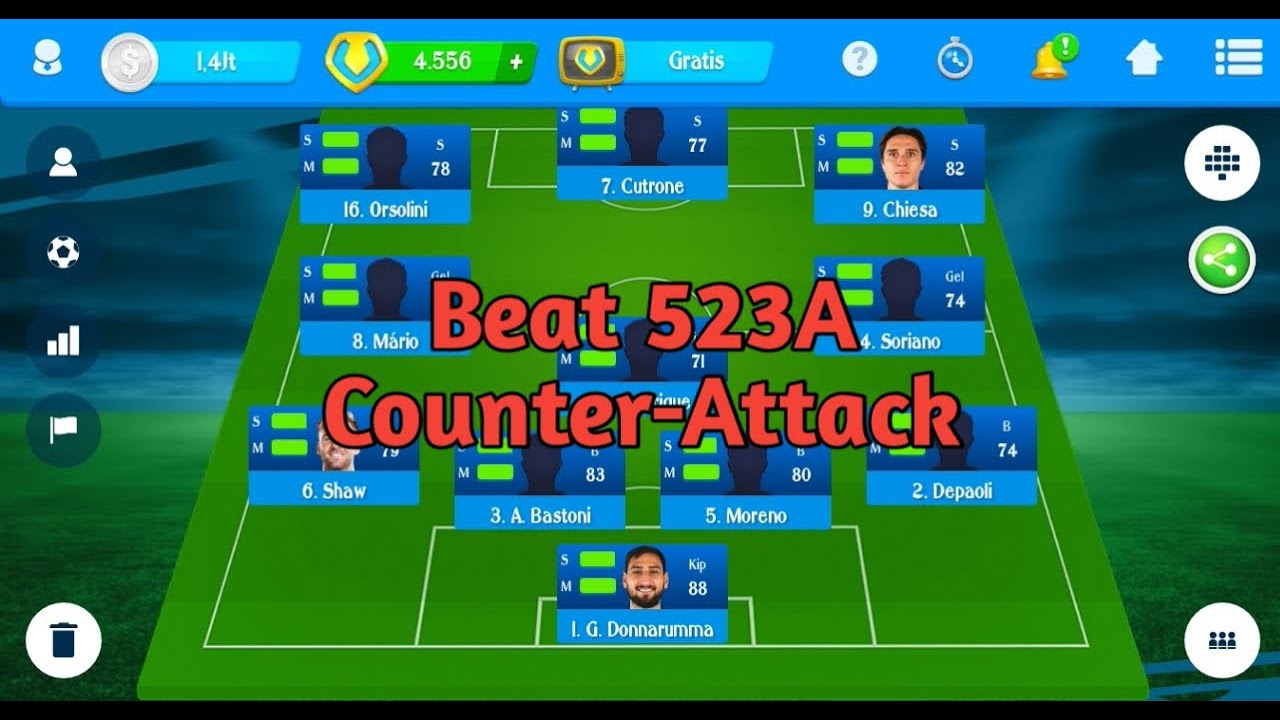 Beat 523A Counterattack!!! Tactic 433B Passing Game (english version)