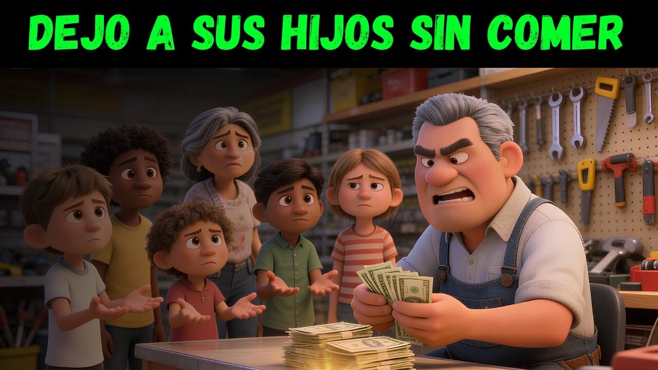 Un padre TACAÑO ahorraba dinero mientras dejaba a sus hijos SIN COMER, hasta que esto ocurrió.