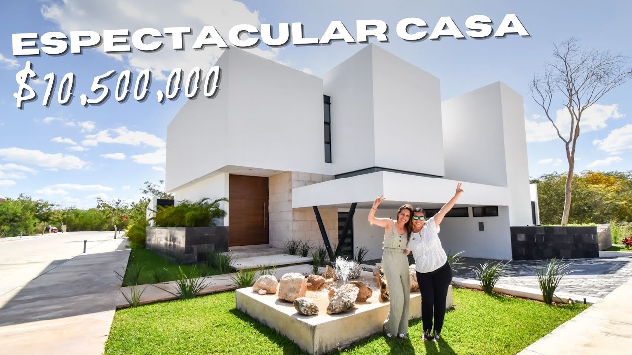 IMPRESIONANTE CASA ubicada en EXCLUSIVA PRIVADA al NORTE DE MÉRIDA ¡Mira su ESPECTACULAR DISEÑO!