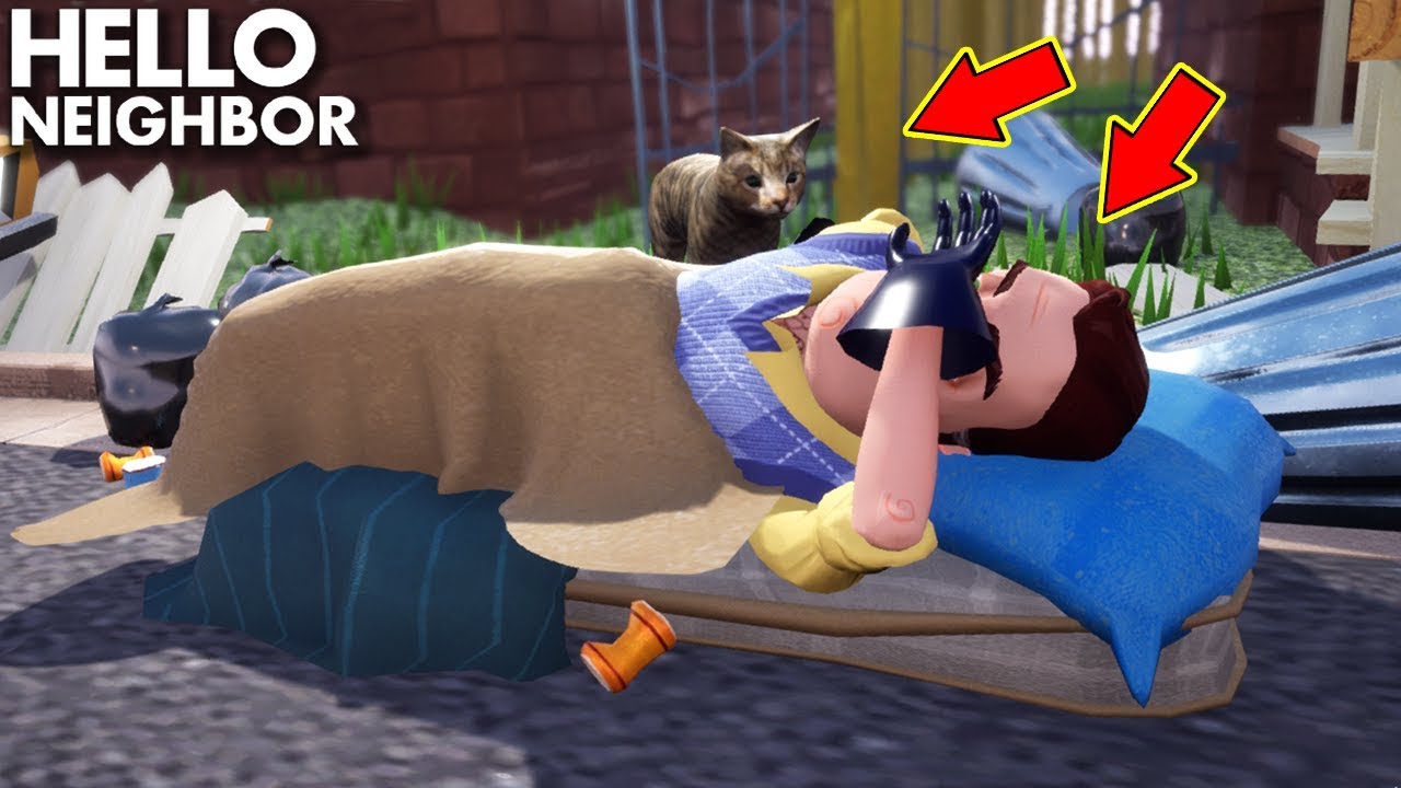 THE NEIGHBOR BECOMES HOMELESS!!! (So Sad) | Hello Neighbor Gameplay (Mods)