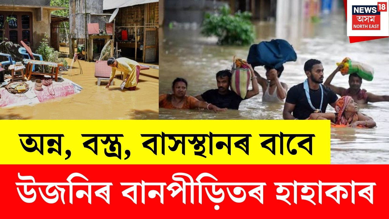 Flood In Assam Updates LIVE | শিৱসাগৰ, যোৰহাট, চৰাইদেউত অব্যাহত SDRF, NDRFৰ লগতে সেনাৰ উদ্ধাৰ অভিযান
