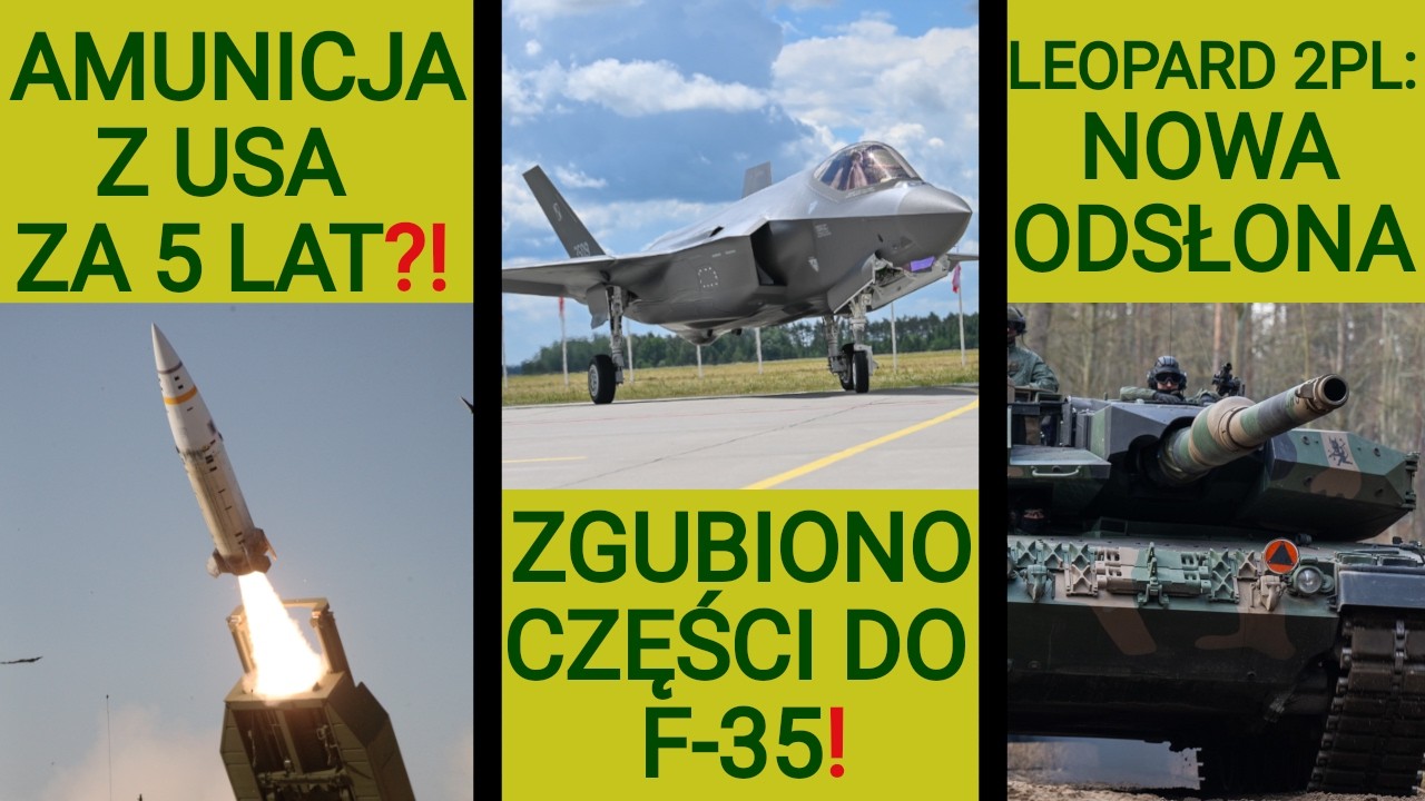 Ukraińcy narzekają na &bdquo;nowego&rdquo; Leoparda 2PL, amunicja z USA dopiero za 5 lat?!: WOJSKOWE NEWSY #458