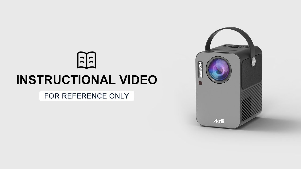 [Instruction] Artlii Play Android TV 9.0 Projector Video Instruction
