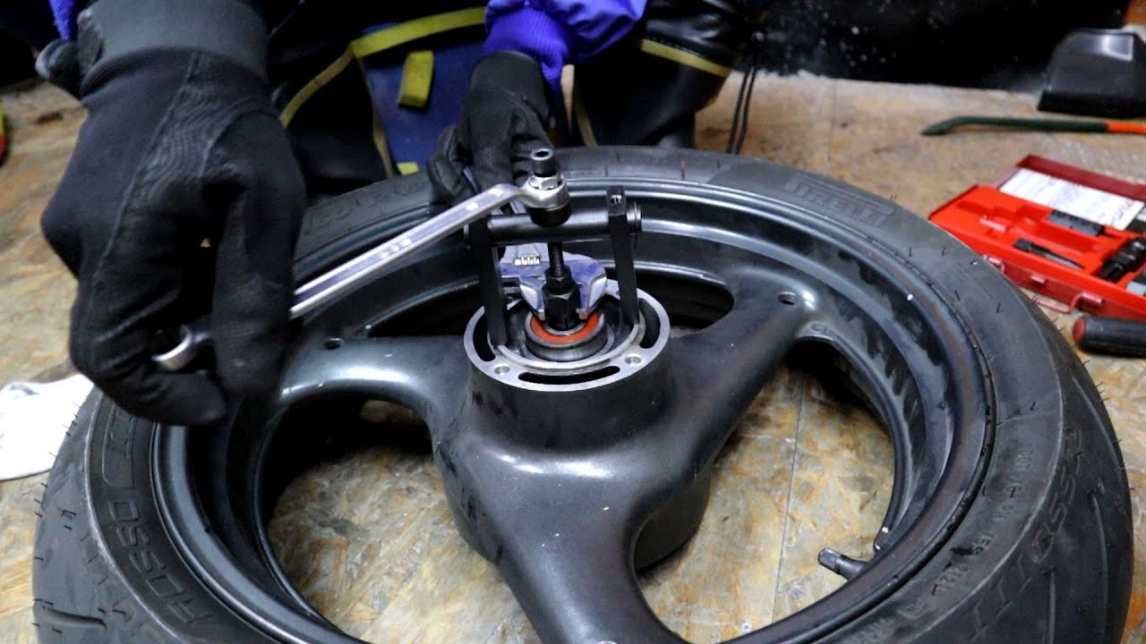 ホイールのメンテナンス始め【Bandit250 GJ77A】