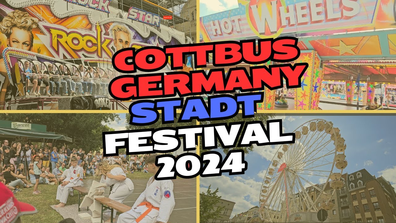 Stadt Festival Cottbus, Germany 2024 | Cottbus Open | Highlights & Events