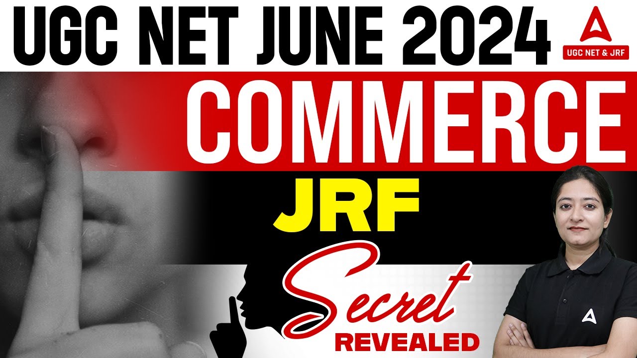 UGC NET Commerce Secret Tips 2024 | JRF Secret Revealed By Bushra Shazli