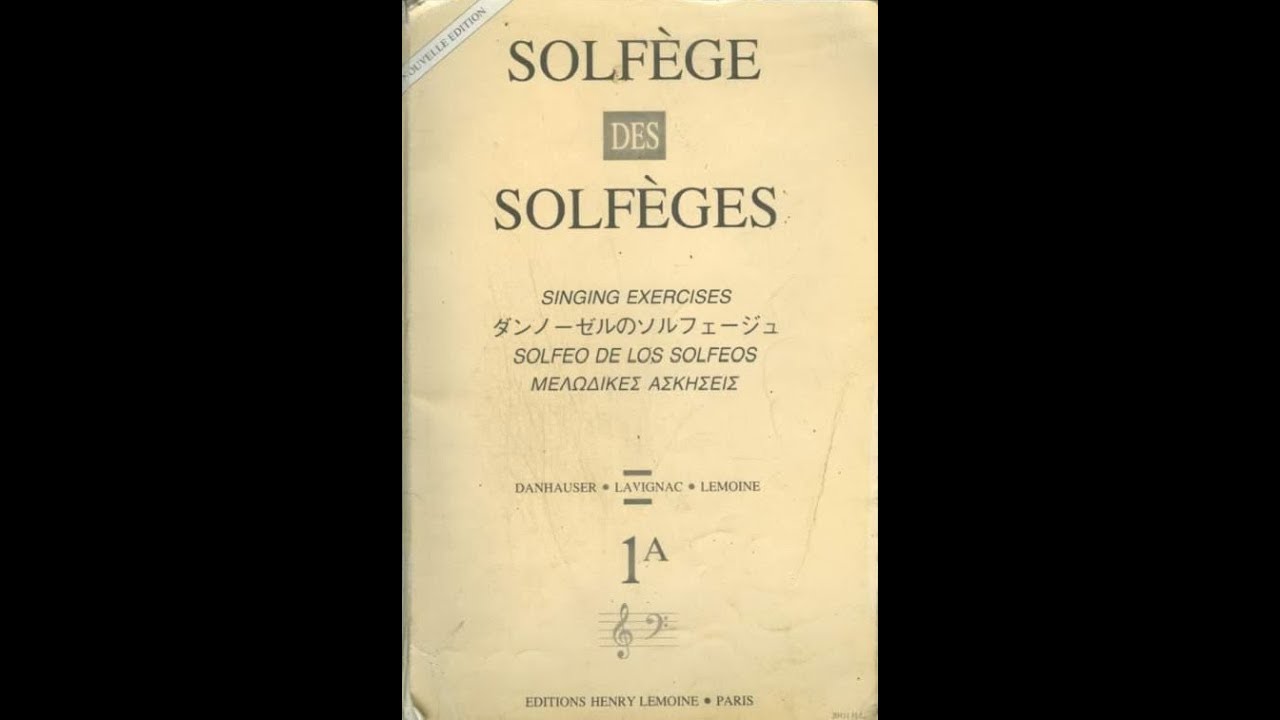 Lavignac Solfege Book 1A No.164