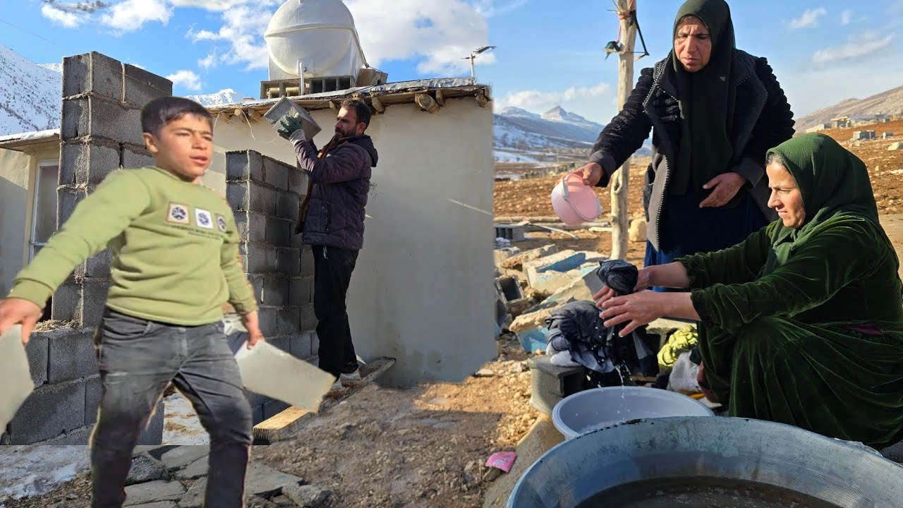 Helping Hands: Aunt Soraya & Hossein Support Iman & Maryam's Home Project