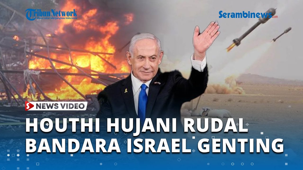 Bandara Tel Aviv Diamuk Rudal Houthi, Warga Siaga Berlindung
