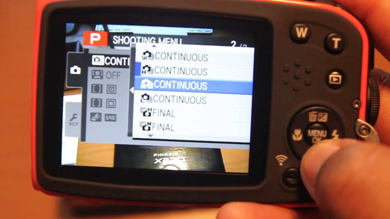FujiFilm FinePix XP70 | THE SETTINGS