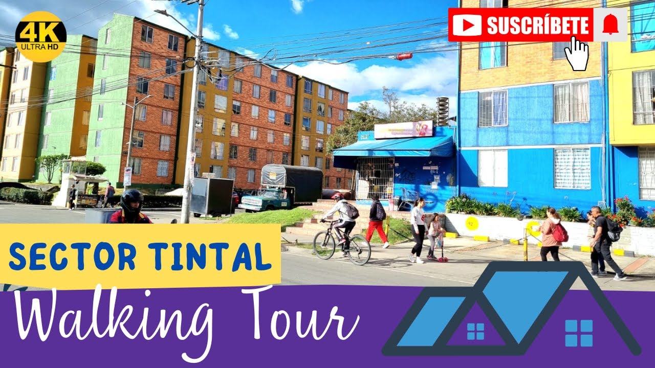 Recorrido POV Walking Tour Sector Residencial Tintal Calle 6A, BOGOTA | COLOMBIA [ 4K ]