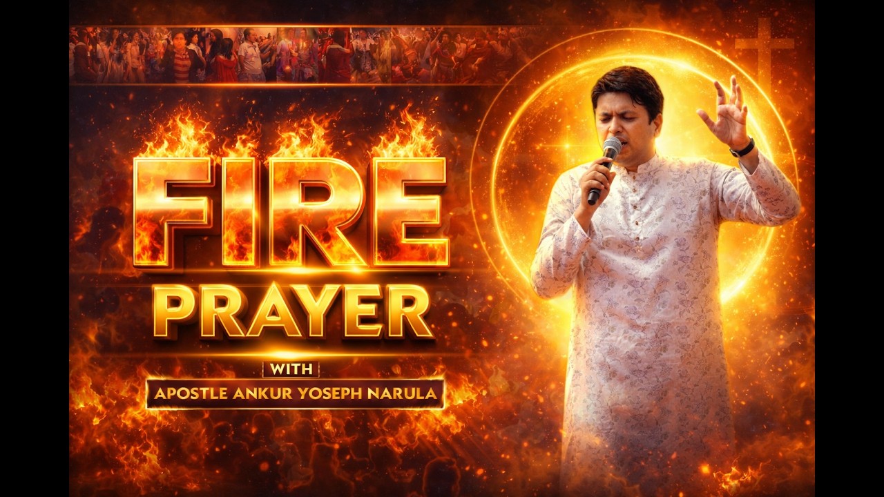 FIRE PRAYER LIVE 🔥 | holy gost fire fire 🔥 | Apostle ankur narula #ankurnarulaministries