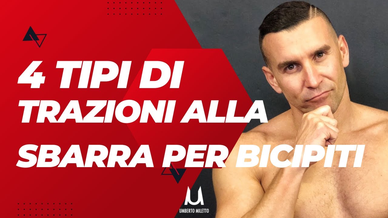 4 tipi di trazioni per i bicipiti 💪🏼