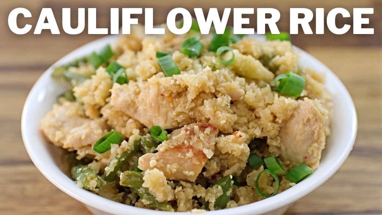 Chicken Cauliflower Fried Rice Recipe