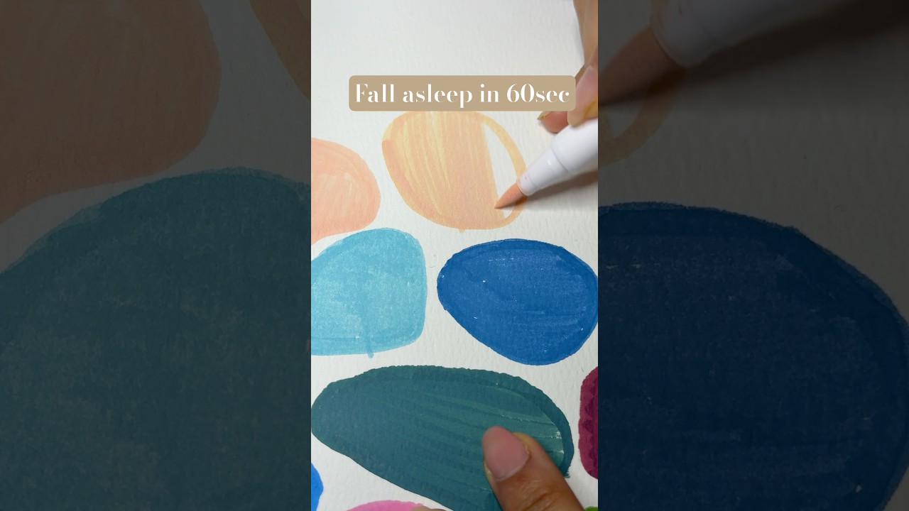 #sleep #therapy #insomnia #oddlysatisfying #asmr #art #healing #sound #relaxing  #coloring