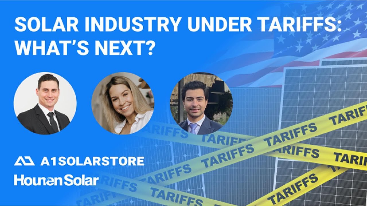Solar Industry Under Tariffs: The 2025 Price Shock — Webinar with Hounen Solar