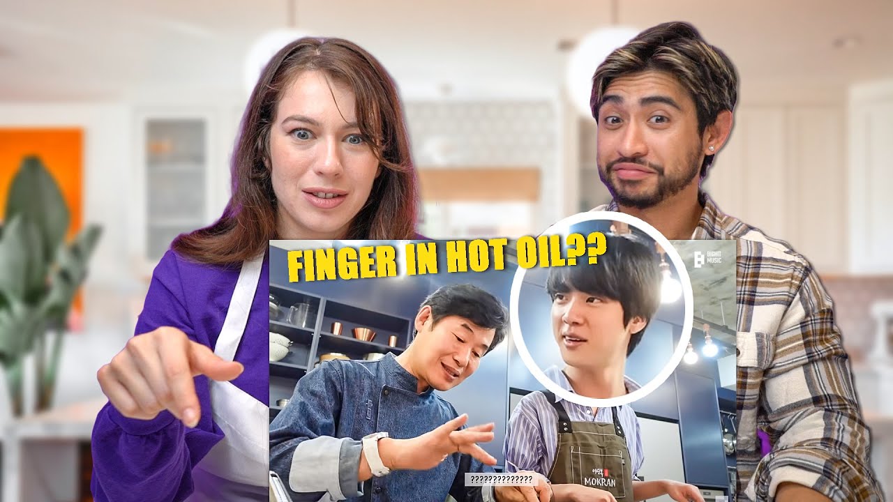Jin Cooking Vlog + Suga Woodwork Vlog!