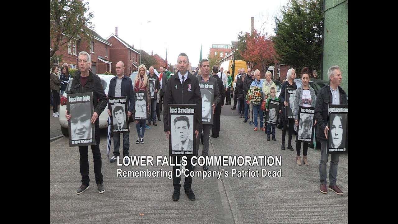 Lower Falls D'company commemoration