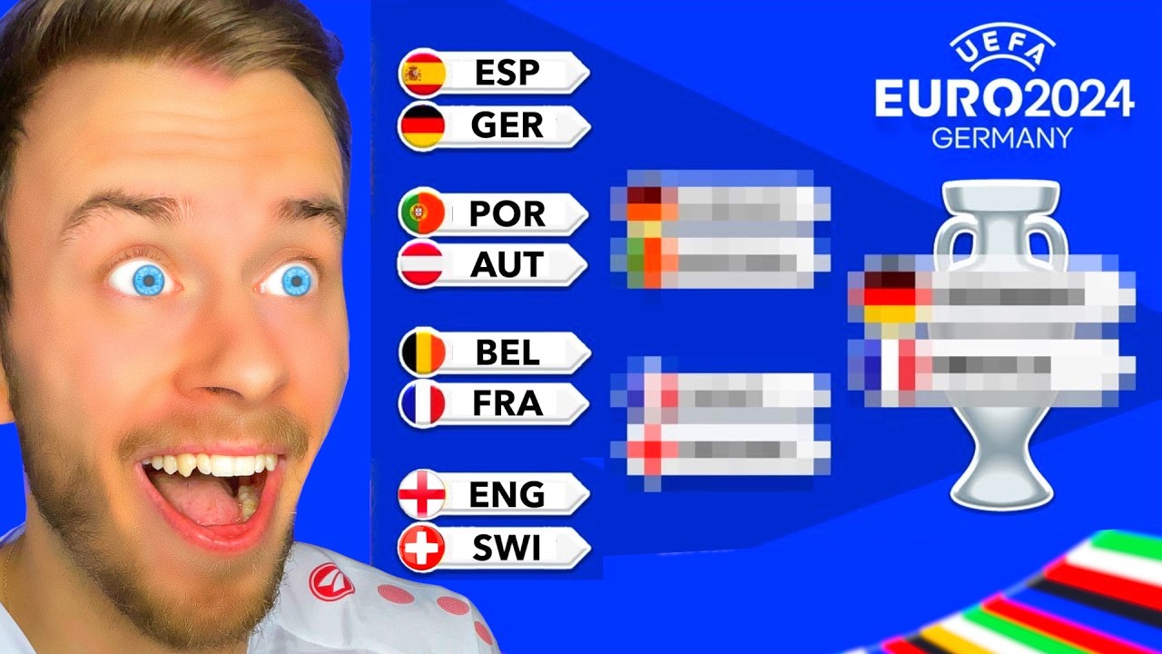 Meine PROGNOSE für die EURO 2024 KO-Phase! 👀🏆 (*überraschend*)