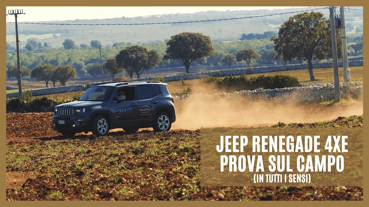 JEEP RENEGADE 4Xe  | TEST SUL CAMPO