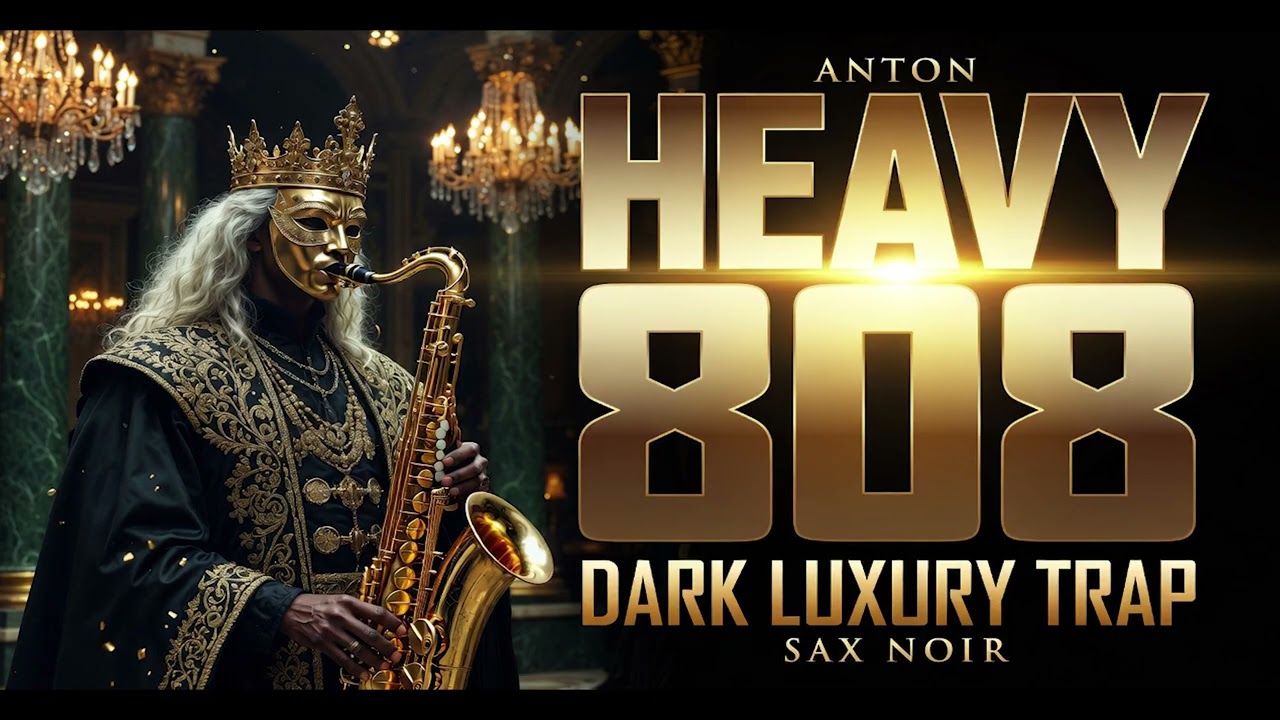 🔥 Heavy 808 Dark Minimalist Trap — Tenor Sax Instrumental | OBSIDIAN CROWN (Full Album) 👑🎷