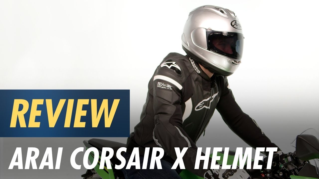 Arai Corsair X Helmet Review at CycleGear.com