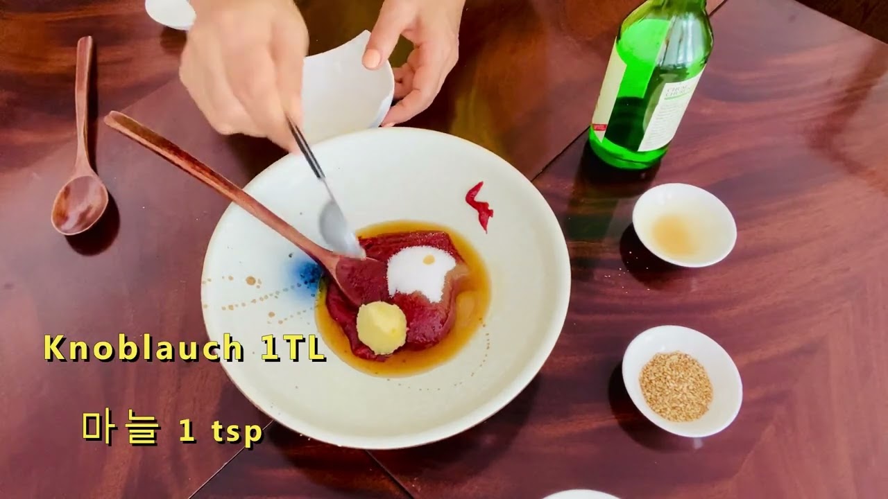 Bibimbap-Sauce - Wie man eine tolle koreanische Sauce macht - Secret Gochujang Sauce l