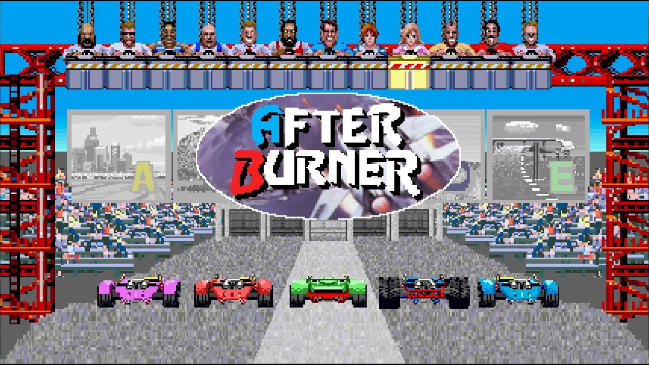 タイニー パワードリフト - TINY POWER DRIFT アフターバーナー モード ALL (勝手移植）