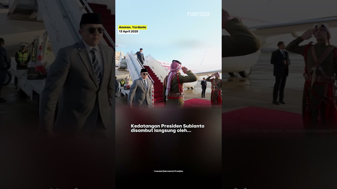 Momen Keakraban Presiden Prabowo dan Raja Abdullah II | Narasi Daily