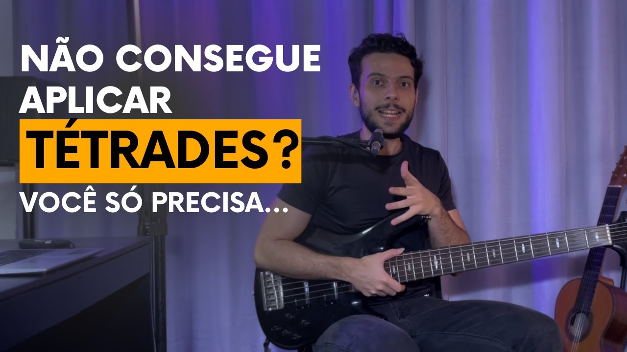 Como aplicar TÉTRADES nos seus Grooves | Passo a Passo