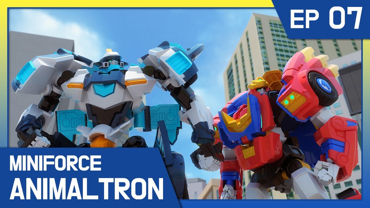 [Miniforce Animaltron] 🦁Ep.7 New Hero, Space Police