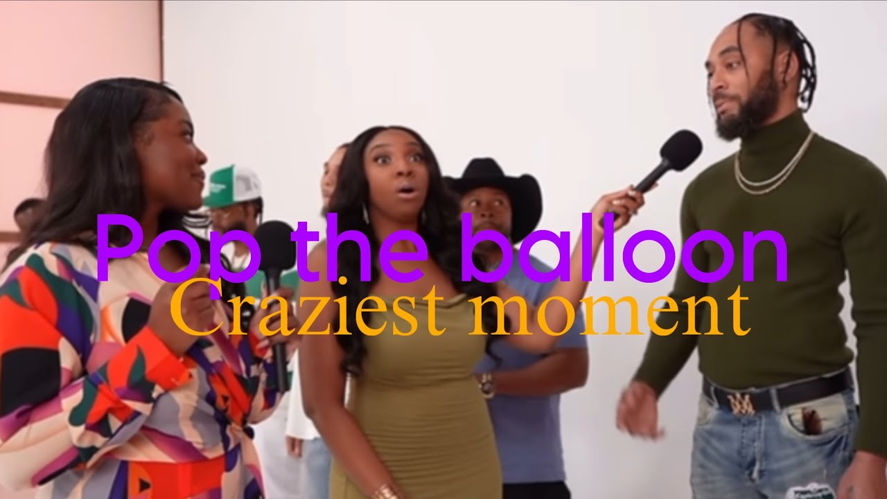POP THE BALLOON MOST CRAZIEST MOMENTS 🎈😮| ARLETTE 