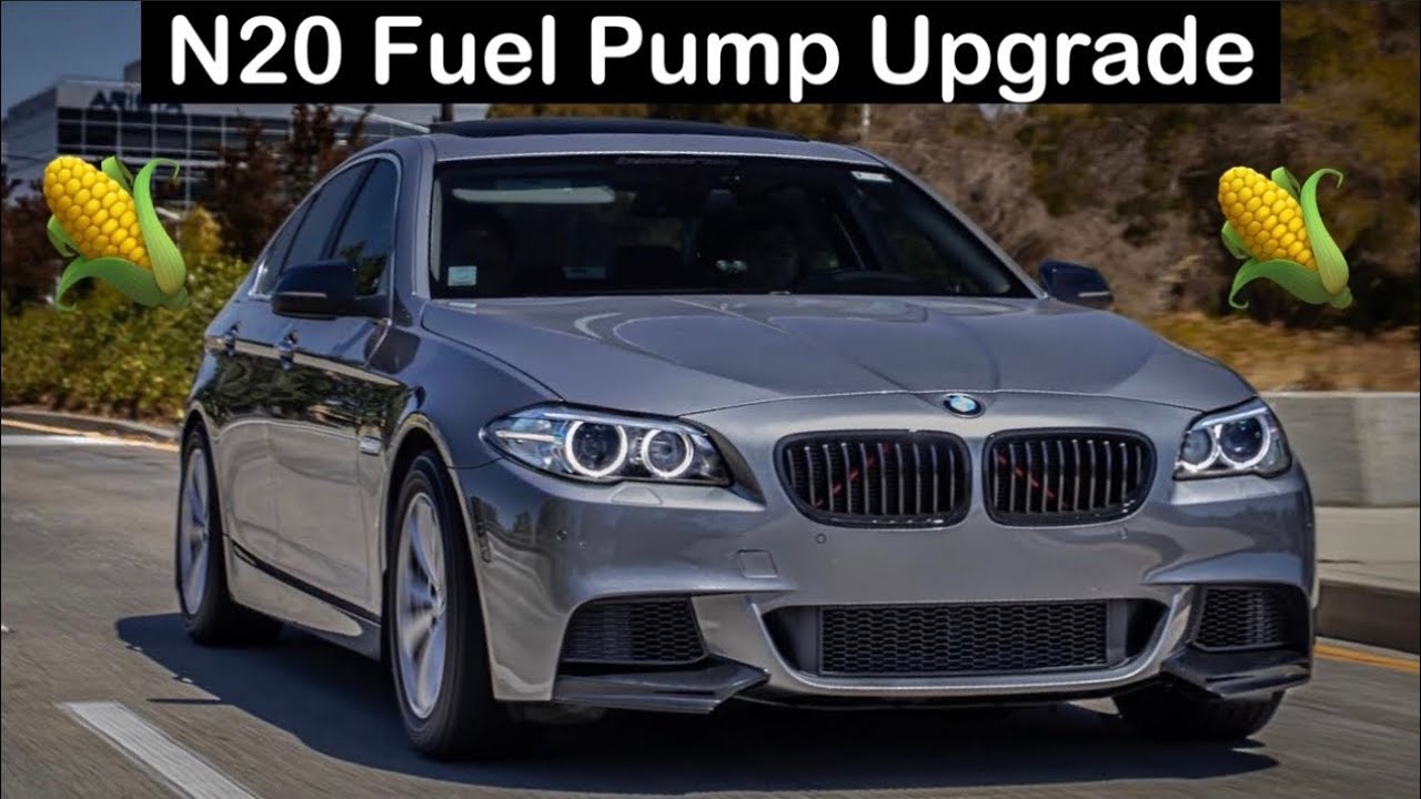 SLEEPER 528i BUILD! N20 B58 High Pressure Fuel Pump Install DIY Navardi Tuned E85 HPFP Upgrade B58tu