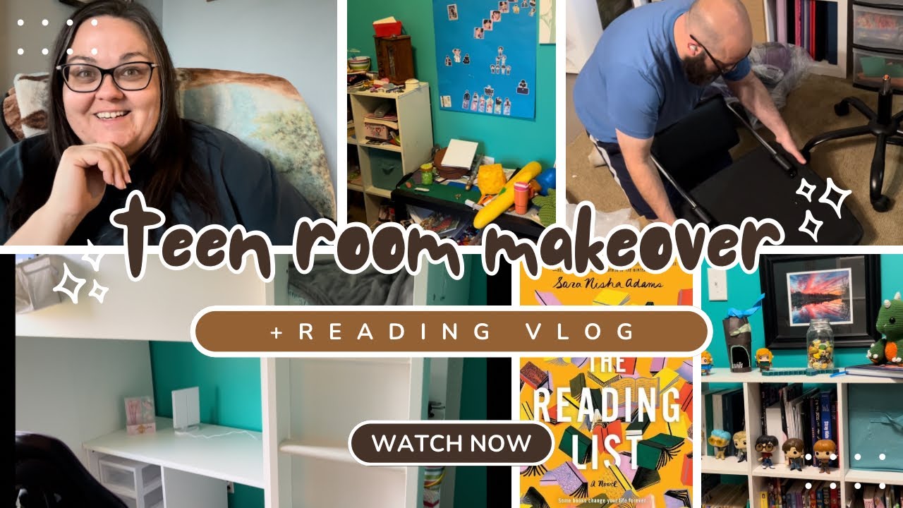 ROOM MAKEOVER + READING VLOG