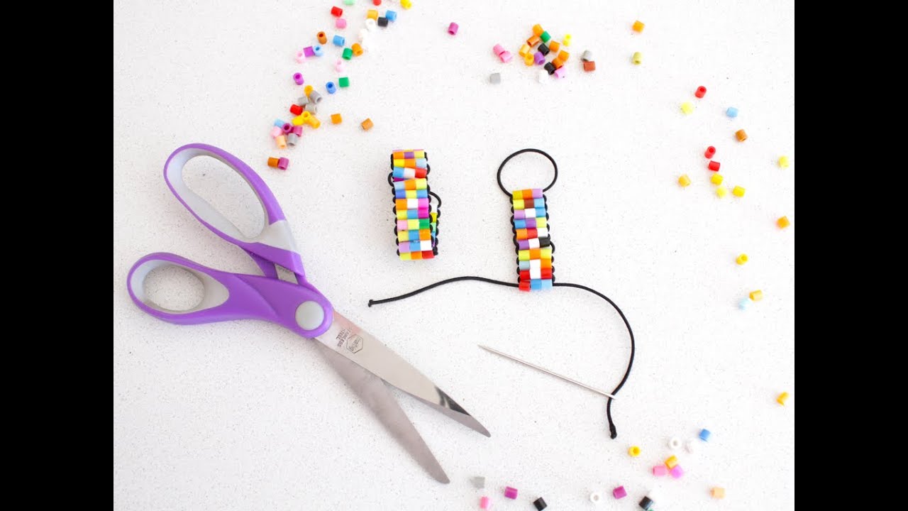 How to Make a Perler Bead Bracelet