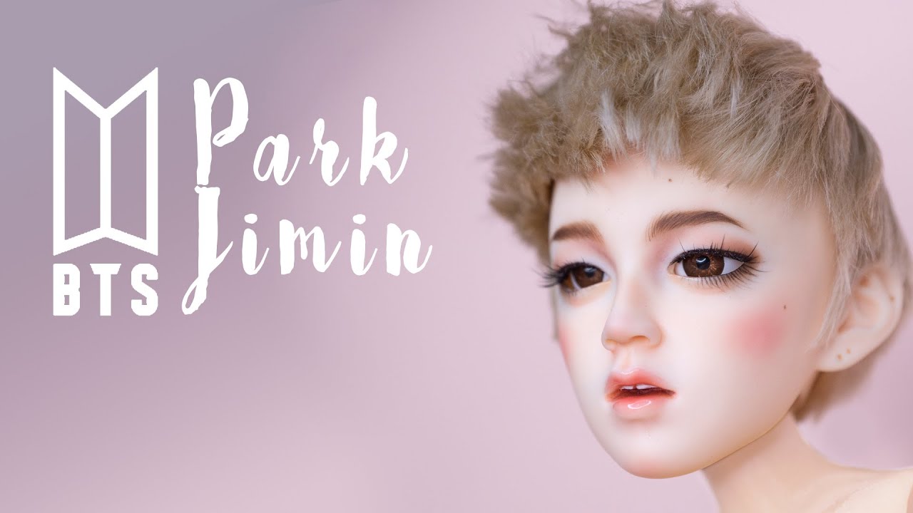 [ BJD ] Faceup Park Jimin doll repaint process BTS K-Pop by WillStore