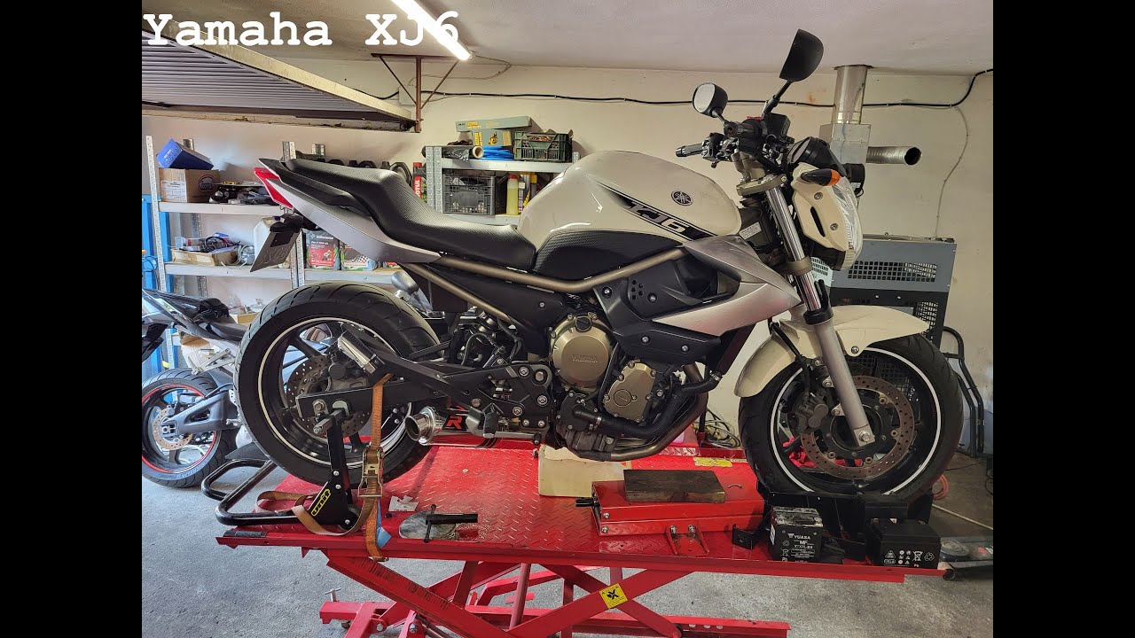 Yamaha XJ6, zaworki, rozrząd, synchro.