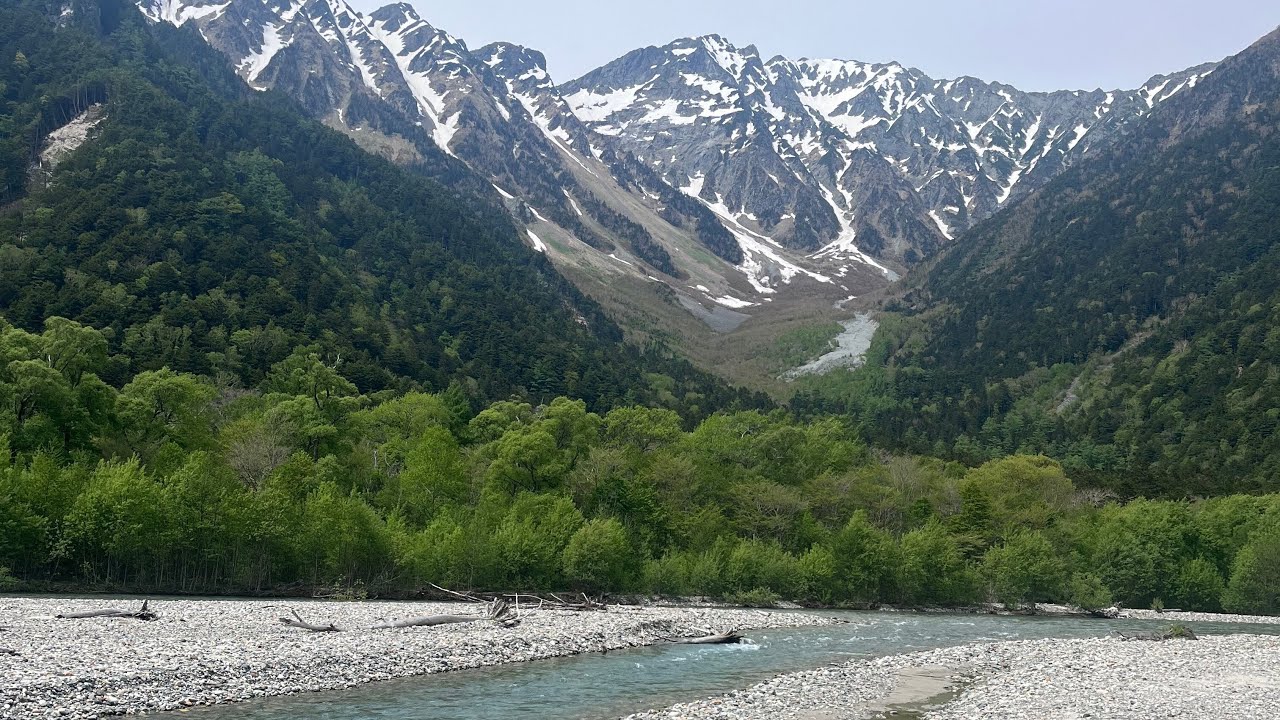 Beautiful nature in Kamikochi 🏔️🌳 Hirayu waterfalls & Nagano city 🍎