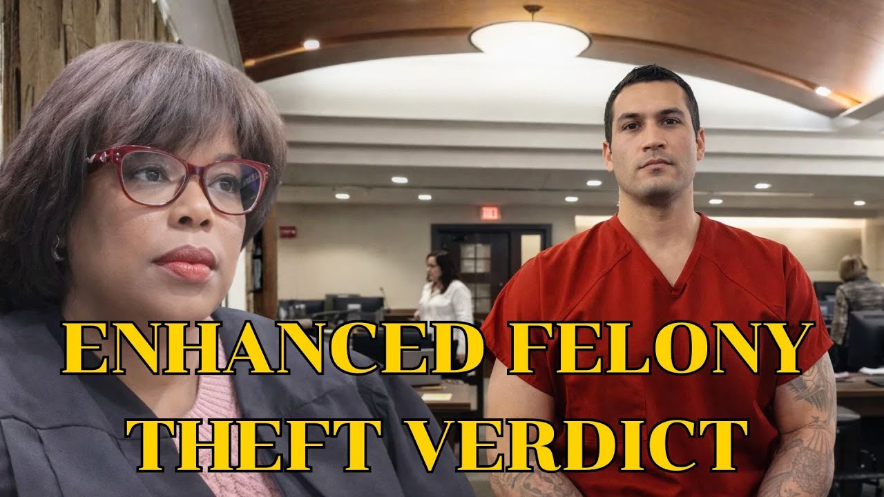 Enhanced Felony Verdict: 6 Years in Prison for Multiple Theft Charges.