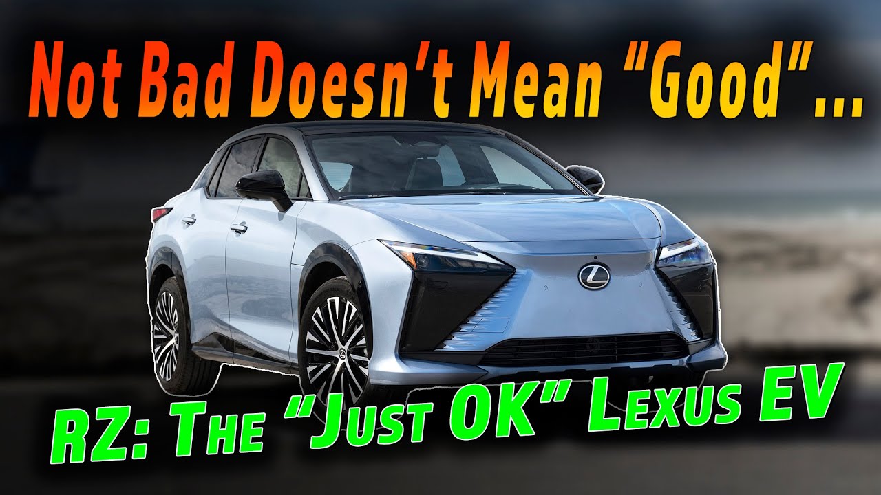 The 2024 Lexus RZ Is Solidly 