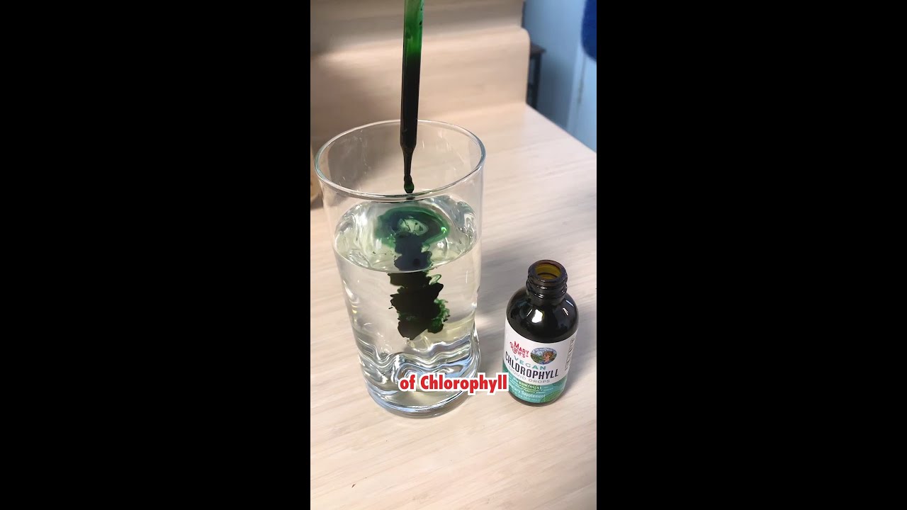 Chlorophyll Water for Summer!