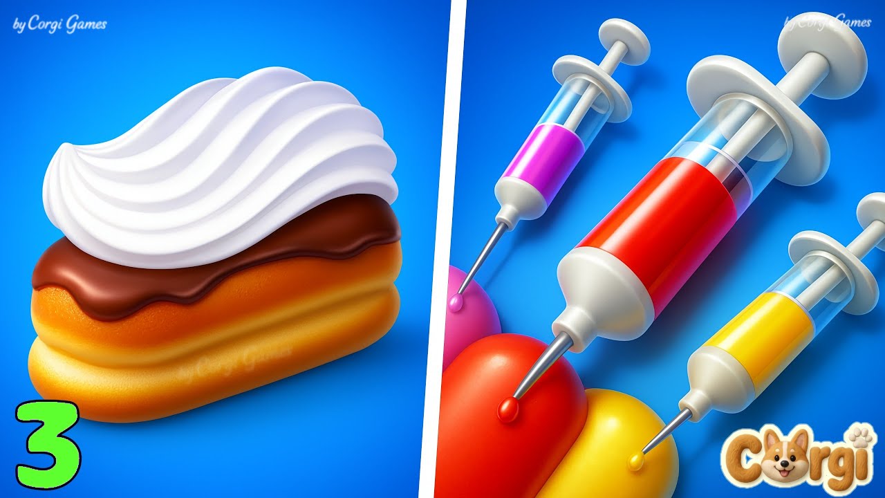 Jelly Dye VS Perfect Cream - All Levels Satisfying Walkthrough Gameplay PART 3