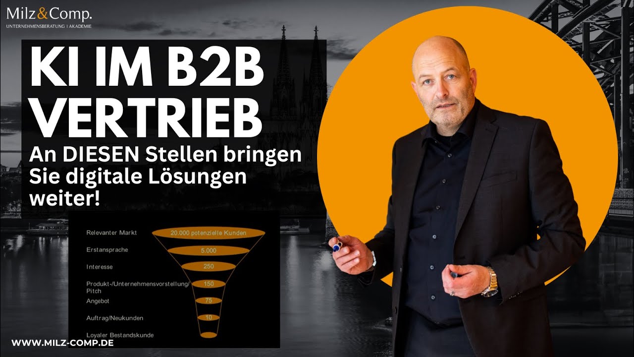 KI im B2B Vertrieb: An DIESEN Stellen bringen Sie digitale Lösungen weiter!