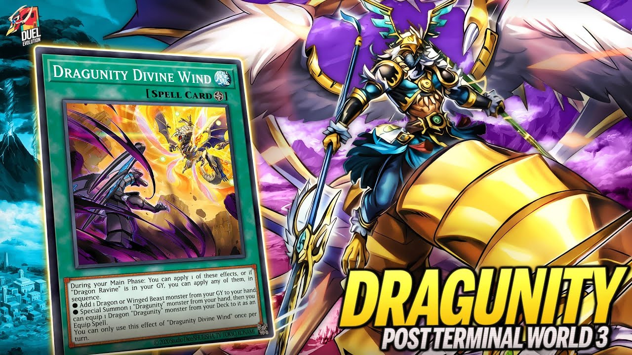 Deck Dragunity Post Terminal World 3 | MDPRO3 | Replays  & Decklist